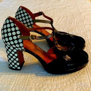 Chie Mihara Dafaba black suede heel. Size 40. brand new, never worn.